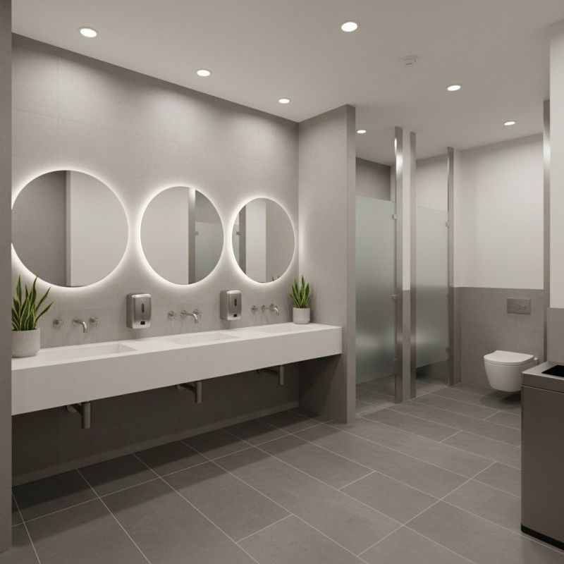 Industrial Bathroom Renovation in Summerville, SC